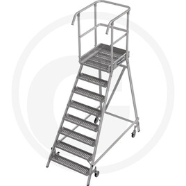 TRAXOR Mobile platform ladder PL 8-E